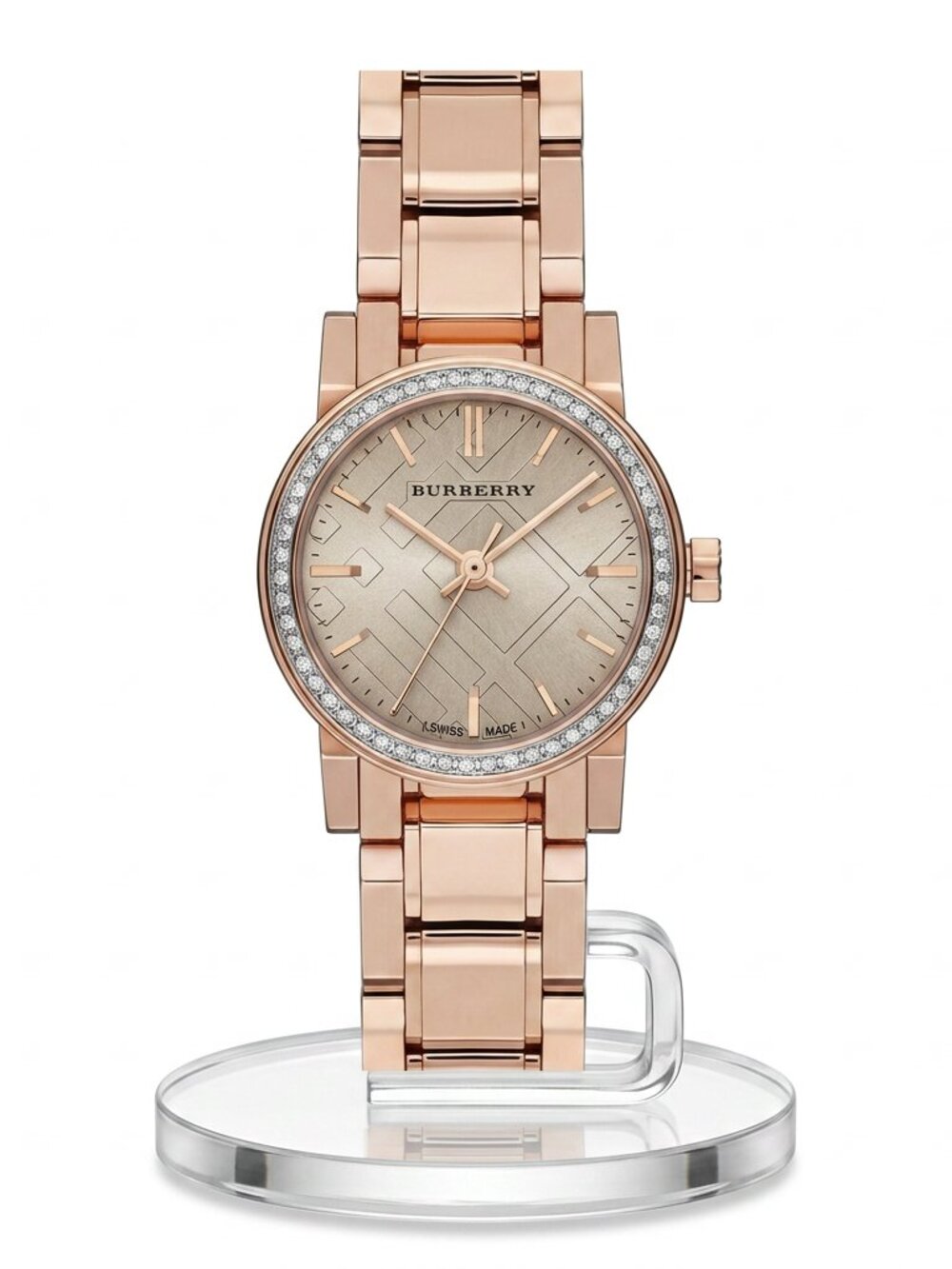 BURBERRY WOMEN WATCH BU9225 ROSE GOLD - OPEN BOX